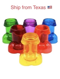 36 Penisförmige Schnapsglas Tasse Junggesellinnenabschied Trinken Nacht - 6 x 6 Stück - Bild 1 von 6