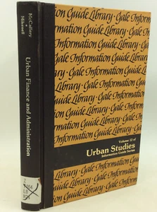 URBAN FINANCE AND ADMINISTRATION - 1980 - Bibliography - History - Picture 1 of 5