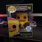 Santa Jack Skellington Black Light #72 Nightmare Before Christmas Funko Pop!