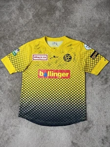 Mens Jersey ORIGINAL MATCHWORN FC SCHAFFHAUSEN FCS With Team Signatures, Size M - Picture 1 of 14