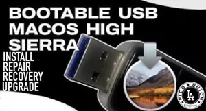 Bootable MacOS High Sierra USB Service Install Recovery Upgrade w/ Guide - Picture 1 of 1