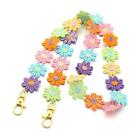 Colorful Flower Chain Face Mask Holder Lanyard Eyeglass Necklace Ear Saver Cords