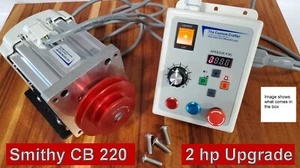 Smithy CB-1220 Combo 2 hp Servo Motor & Driver Upgrade Kit Midas Machine - Picture 1 of 14