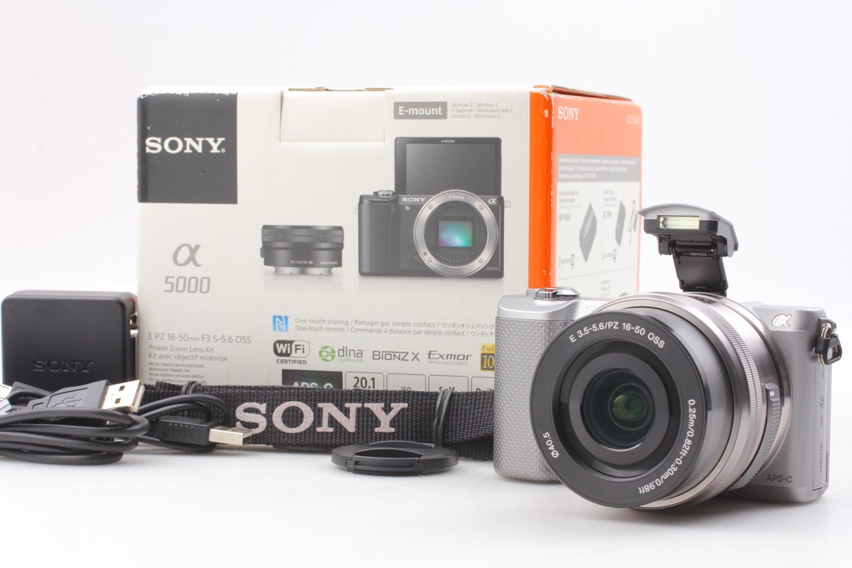 Sony Alpha a5000 Mirrorless Digital Camera with 16-50mm OSS Lens 