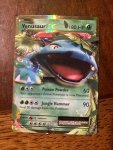 2016 POKEMON XY EVOLUTIONS VENUSAUR EX 1/108
