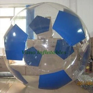Football Style Walking Water Ball 6.6ft Inflatable Human Hamster Ball 2m - Picture 1 of 5