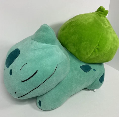 Sleeping Soundly Bulbasaur Pokemon Center Original Plush doll Big New 16” 2016 Cover