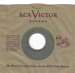 R&B 45 ON ORANGE-RED VINYL, ARTHUR "BIG BOY" CRUDUP RCA - "THAT'S ALL RIGHT" VG+ - Bild 1 von 3