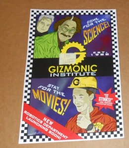 Instituto Gizmónico ¡Ven por la Ciencia! Impresión de póster 2012 11x17 Mystery Theatre - Imagen 1 de 1