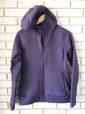 UNDER ARMOUR Womens Infrared Knit Jacket Purple Hoodie Full Zip Size M Active - Image 1 of 4