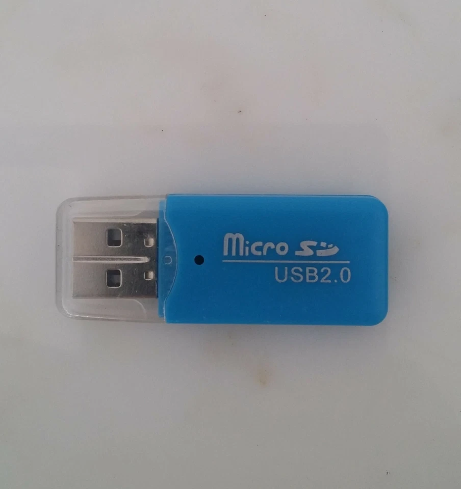 ADATTATORE PER MICRO SD MEMORY CARD - USB 2.0 - SUPPORT 64GB E 128GB - Immagine 1 di 1