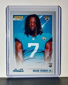 Brian Thomas Jr. 2024 Panini NFL #5 Card Studio Rookies Jaguars 1/1672 - Imagen 1 de 2