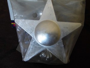 Gardinia- Broche Decorativo Plata Estrella 35MM Giratoria