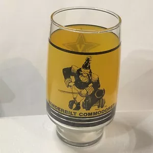 Vanderbilt University Commodores Bicchiere da Bere Shell Olio Giallo Nero 5"x3". - Foto 1 di 7