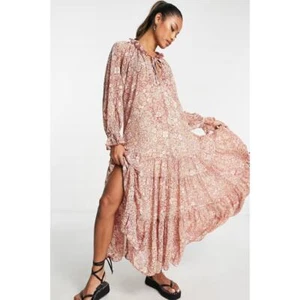 Free People Feeling Groovy Maxi Dress in floral print - Bild 1 von 6