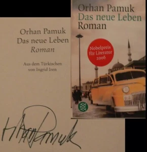 Orhan Pamuk signiert Buch Nobelpreis Original Unterschrift Signatur Autogramm  - Bild 1 von 3