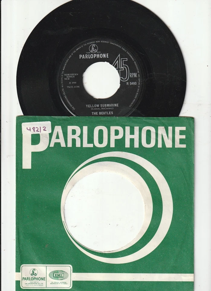 The Beatles   Yellow Submarine  -  Eleanor Rigby - 7 " Parlophone  1966 - UK - Bild 1 von 1