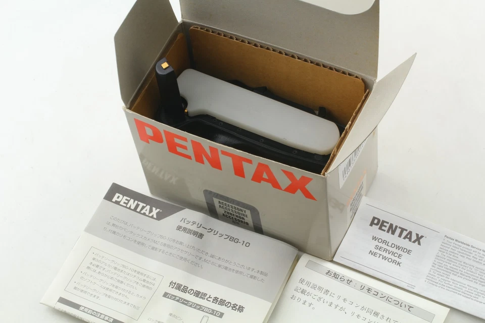 Tested in Box [MINT] Pentax BG-10 Battery Grip For Pentax MZ-S MZ S From JAPAN - Image 1 of 4