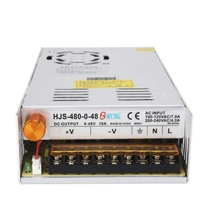 Adjustable Dc Power Voltage Converter Ac 110v220v To Dc 048v 10a Module Switchin - Picture 1 of 7
