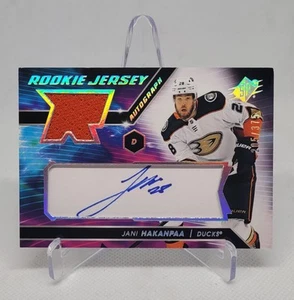 2020-21 SPx - Rookie Auto Jersey Tier 1 Jani Hakanpaa #JH /375 (AU, MEM, RC) - Picture 1 of 2