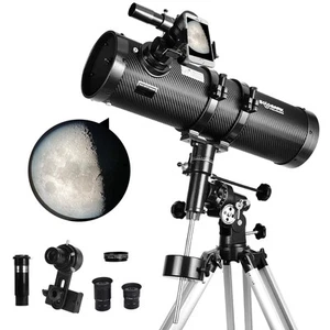 130EQ Newtonian Reflector Telescopes for Adults Professional Telescopes for Adul - Picture 1 of 6