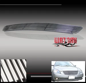 FRONT BUMPER LOWER BILLET GRILLE INSERT FOR 02 03 04 ALTIMA SEDAN HORIZONTAL BAR - Picture 1 of 1