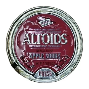 Sealed Altoids Apple Sours Tin 2005 Rare Discontinued Collectible NOS Mint Vintage - Bild 1 von 11
