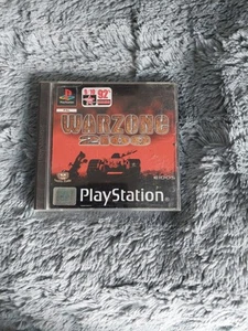 Warzone 2100 Sony PlayStation 1 Black Label Game With Manual - Picture 1 of 4