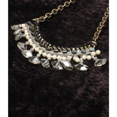 Gargantilla collar Zara damas detalles daños completo fino rayado herrajes piezas 0 Foto 1 de 4