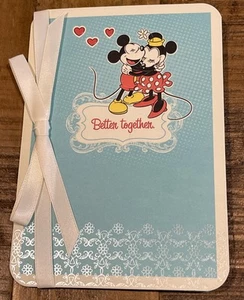 Hallmark Disney Mickey and Minnie Mouse Better Together Happy Anniversary Rare - Picture 1 of 4