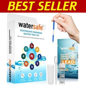 At-Home Water Quality Testing Kit - Detect 9 Contaminants with Lab Accuracy - Picture 1 of 9