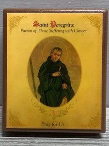 Milagros Heiliger Wanderkrebs Schutzpatron Gebetstafel Box Wandbild NS821 katholisch - Bild 1 von 6