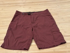 prAna Stretch Zion Shorts weinrot Herren 32 x 10 Wandern Outdoor Shorts $ 78 - Bild 1 von 7