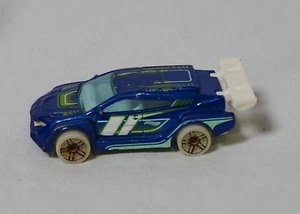 Hot Wheels Loop Coupe 2012 Blue 1:64 Glow in The Dark Wheels Vintage Toy Car - Picture 1 of 10