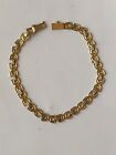 LADIES 18KT YELLOW AND WHITE GOLD BRACELET 7.4 GRAMS