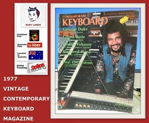 1977 CONTEMPORARY KEYBOARD - Vintage Music Magazine - - Picture 1 of 14