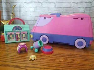 Pound Puppies Super Pound Play Van Mini Playset 1995 Galoob & PPHappy Home House - Picture 1 of 15