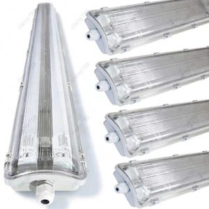 LED Feuchtraumleuchte T8 Tube Röhre Leuchtstoffröhre Wannenleuchte Deckenleuchte - Bild 1 von 51