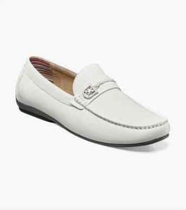 Stacy Adams Loafer White Casual Shoes 