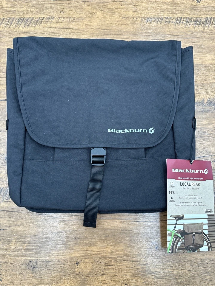 Blackburn Local Rear Pannier Bag Black/Grey One Size