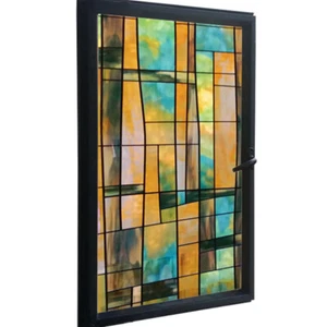 3D Static Cling Oil Painting Glass Window Film Sticker Home Adornment - Imagen 1 de 11