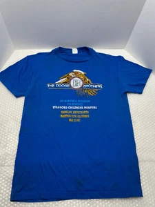 VINTAGE 1987 THE DOOBIE BROTHERS SHIRT BLUE MEN XL CHED USA SINGLE STITCH - Picture 1 of 12