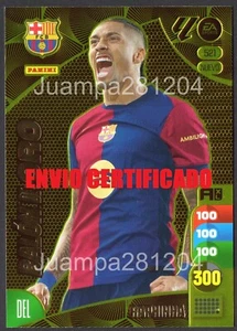 RAPHINHA #521 NUEVO BALON DE ORO 2024-25 CROMO PANINI ADRENALYN XL LA LIGA 24/25 - Imagen 1 de 2