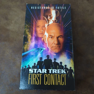 Star Trek First Contact (VHS 1997) Patrick Stewart Brent Spiner - Image 1 of 3