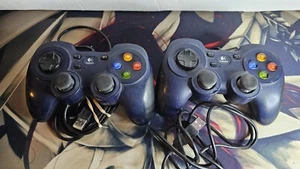 X2 Logitech Controllers Gamepad F310 For PC *UNTESTED, may Not Function - Picture 1 of 4