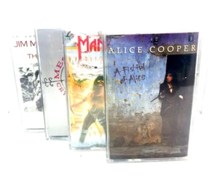 Rock Metal Audio Music Factory Cassette Tapes LOT of 4 Albums Brand NEW NOS - Picture 1 of 8