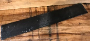 African Blackwood Guitar Fingerboard 20x3x3/8 Guitar Building Fret Mpingo Timber - Picture 1 of 7