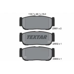 TEXTAR Bremsbeläge hinten für KIA Sorento i Ssangyong Rexton W Rexton/Rexton II - Bild 1 von 1