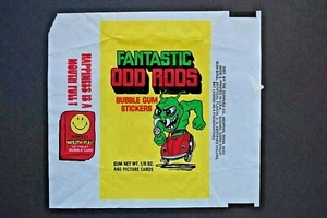 1970 DONRUSS *FANTASTIC ODD RODS (1st series)* WAX WRAPPER  HTF - Bild 1 von 2