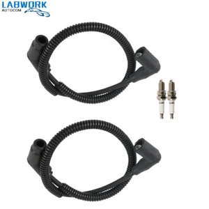 Spark Plug +Wire Cap 15in/24.4in For Can Am Outlander 500 570 650 800 1000 MAX - Picture 1 of 8